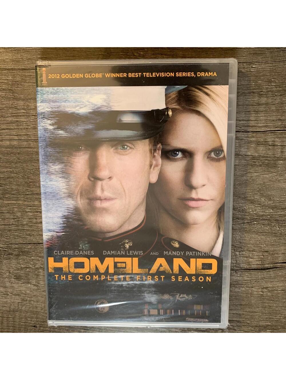 Homeland Season 1 The Complete First Season (DVD) CASE DAMAGED Brand New